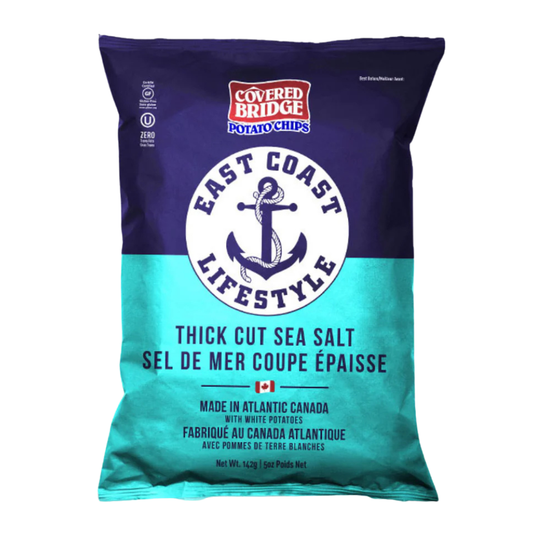 Chips - Sel de Mer Coupe Épaisse - 142 g